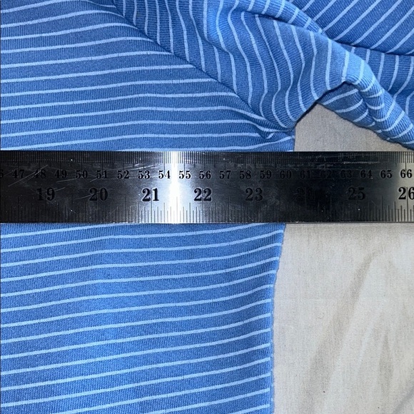 Fresh Produce Blue Striped Sweatshirt Terry XXL - Picture 7 of 7